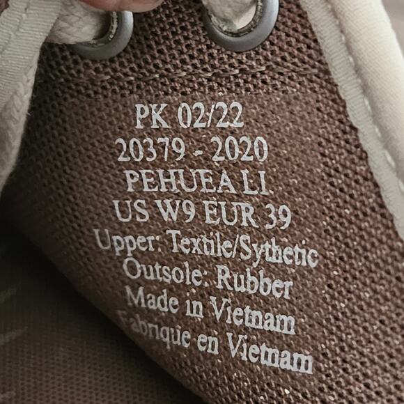 OluKai Pehuea Li Women's Casual Comfort Shoes Sneakers Size 9 Gray - Picture 9 of 9